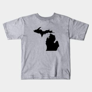 Michigan Black Kids T-Shirt